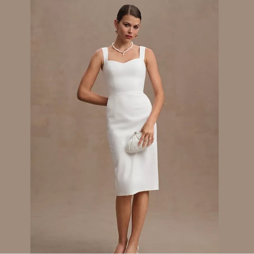Dress The Population Nicole Sweetheart Midi